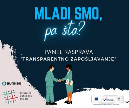 Zapošljivost mladih: panel transparentno zapošljavanje u Samoboru!
