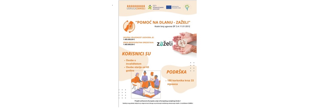 Pomoć na dlanu - Zaželi SF.3.4.11.01.0512